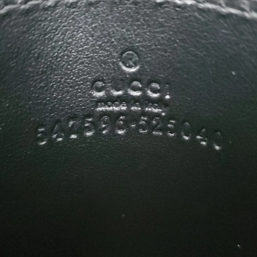 Gucci Black Card Holder EUC